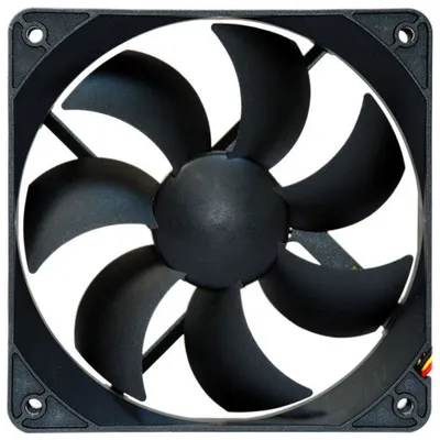 Produktbild von Silverstone FN 122, Schwarz, 5 W, DC 12 V