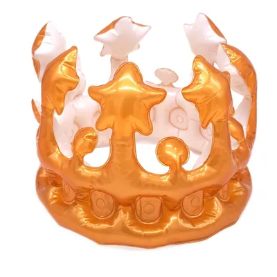 Produktbild von aufblasbare Krone KING gold / Party / Karneval / Fasching / König / Prinz / Prinzessin / Geburtstag