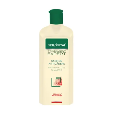 Image de Gerovital Shampooing anti-chute avec Procapil &Capigen - renforce les racines des cheveux, réduit la chute des cheveux & favorise la croissance, 400 ml