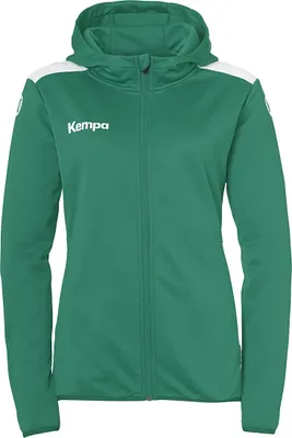Produktbild von Kempa Kapuzenjacke Emotion 27 Women Uni 2005131_01 lagune/weiß L