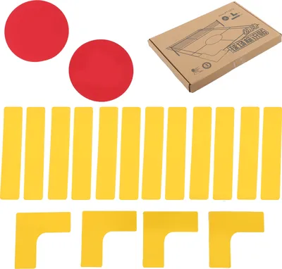 Produktbild von Powerti Sport Court Boundary Line Marker Pickleball Marker für Basketball -Volleyball -Tennis Badminton
