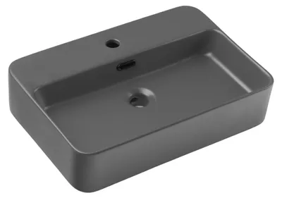 Imagen del producto de Bandeja decorativa - Gris mate - 55 x 38 cm - Trust