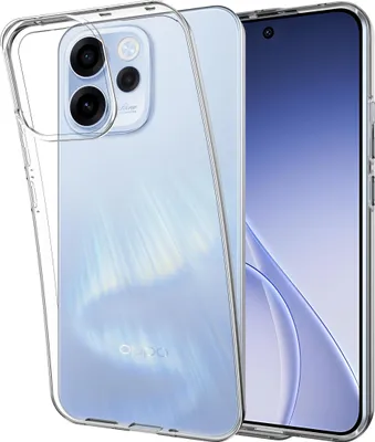 Image de Cazy Coque compatible avec Oppo Reno15 F Coque en Silicone – Coque Flexible – Transparent