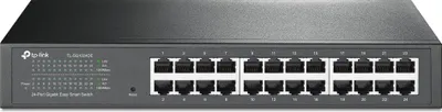 Produktbild von TP-Link TL-SG1024DE, Managed, L2, Gigabit Ethernet (10/100/1000), Vollduplex, Rack-Einbau