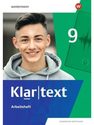 Obrázok produktu pre Klartext. Arbeitsheft 9.Differenzierende Ausgabe für Nordrhein-Westfalen