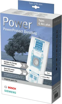 Produktbild von 3 x Bosch Siemens Staubsaugerbeutel GXXL G All Plus 577549 VZ4GXXLP2 BBZ4GXXLP2 BBZ51FGALL