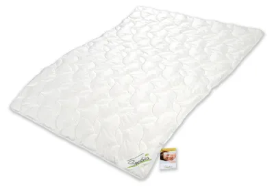 Produktbild von Bio Baumwolldecke Kinder Bettdecke Sommerbett Sommerdecke Steppdecke 100x135 cm