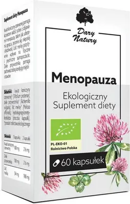 Produktbild von KAPSUŁKI NA MENOPAUZĘ 60 szt. (270 mg) - DARY NATURY