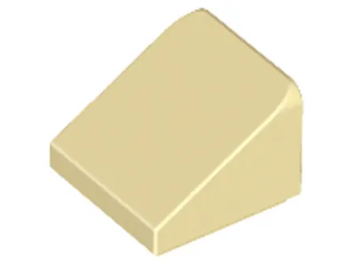 Produktbild von Lego® 1x1 Schrägstein 30° x 1 x 1 x 2/3 54200 - 1 Stück Beige