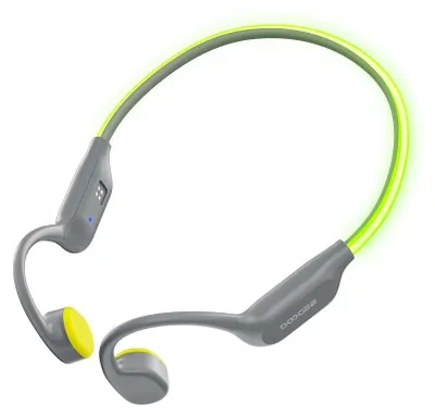 Obrázek produktu pro Sluchátka s kostní vodivostí, vodotěsná, Bluetooth 6.0, ŠEDÁ