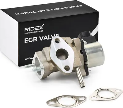 Produktbild von RIDEX 1145E0102 AGR-Ventil für TOYOTA Yaris Schrägheck (P9) Abgasrückführungsventil