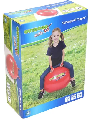 Produktbild von Outdoor active Sprungball, 60 cm, Regenbogen