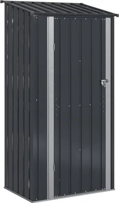 Zdjęcie produktu dla vidaXL Altana ogrodowa antracytowa 103 x 74 x 200 cm metalowa