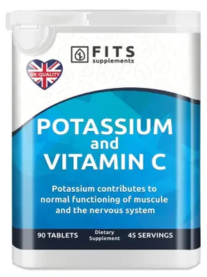 Immagine prodotto di Potassio 200 mg e vitamina C, 90 compresse