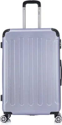 Produktbild von Flexot® F-2045 Koffer Reisekoffer Hartschale Hardcase Doppeltragegriff mit Zahlenschloss Gr. XL Farbe Flieder