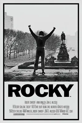 Produktbild von Rocky Poster Hauptplakat  + Ü-Poster