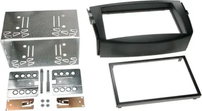 Produktbild von ACV 381300-03, Radioblende, Auto, Schwarz, Einfarbig, Kunststoff