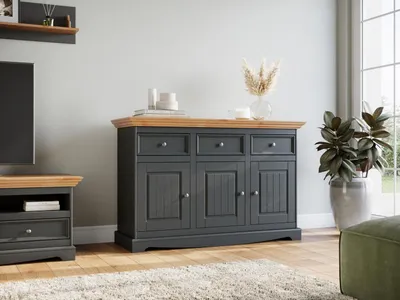 Immagine prodotto di Cassettiera di design in legno mobile espositivo mobile classico buffet bar credenza