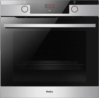 Image de Four intégrable multifonction 77l 60cm pyrolyse inox - Amica - ED36541X -