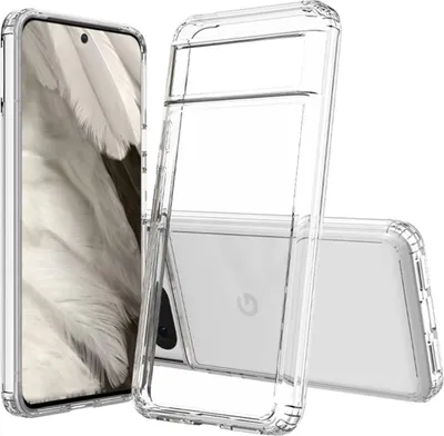 Image de Housse pour Google Pixel 8 Handy Case Hybrid Silikon Bumper Housse de protection Clair