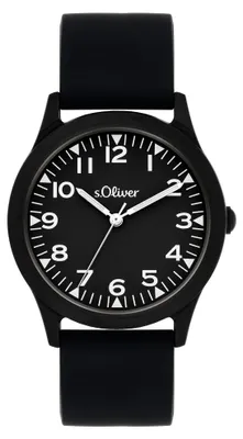 Produktbild von s.Oliver Uhr Kinder-Armbanduhr Jungen Silikon SO-4524-PQ