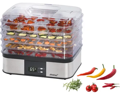 Produktbild von Steba ED 5 - Dörrautomat - 350 W - Edelstahl/Schwarz