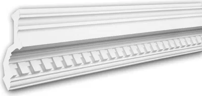 Produktbild von PROFHOME 150111 Eckleiste aus Polyurethan Deckenleiste Stuckleiste 2 m