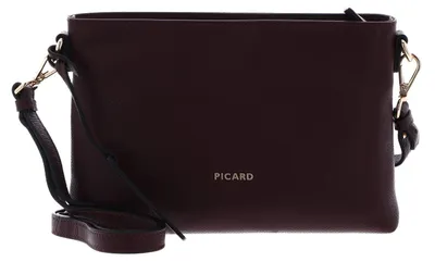 Imagen del producto de PICARD Cuero bolso bandolera Java Crossbody Bag Chianti burdeos