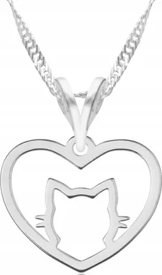 Immagine prodotto di Collana d'argento a forma di cuore in argento 925
