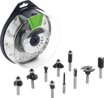 Zdjęcie produktu dla Festool Box-OF HW S8 Mix zestaw frezów 10 szt. ( 498979 )