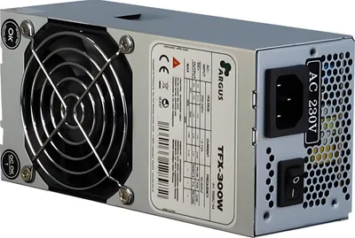 Produktbild von Inter-Tech TFX-300W, 300 W, 230 V, Aktiv, 20+4 pin ATX, Nicht-modular, TFX