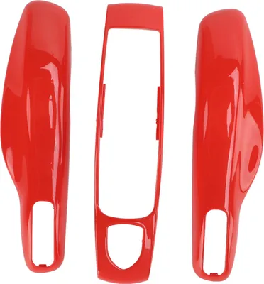 Imagen del producto de Funda protectora para llavero de coche, compatible con modelos Panamera, Cayenne, Macan, Boxster, Cayman, 911 y 718. Color: naranja