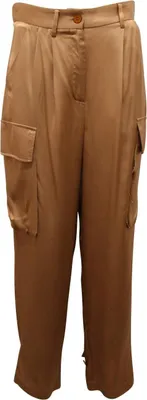 Obrázek produktu pro N2795 Pantalone Cargo Donna Vicolo Woman Saténové Kalhoty