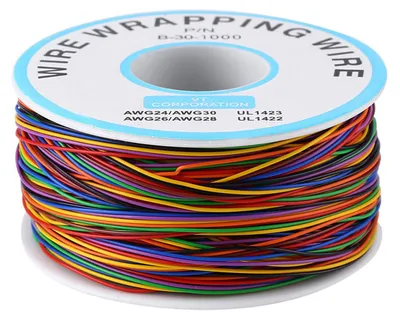 Zdjęcie produktu dla Kolorowy kabel testowy P/N B-30-1000, 250 m, 8-żyłowy, miedziany, z izolacją