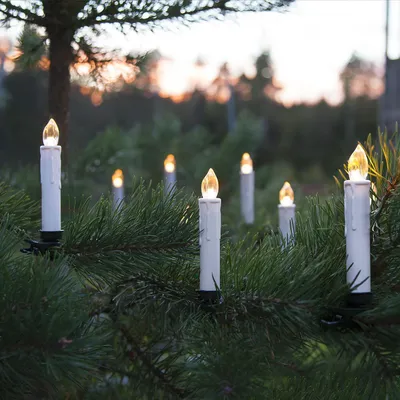 Produktbild von Star Trading LED-Kerzen für Aussen,10 tlg. kabellos , Fernbed.