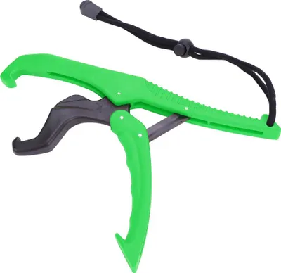 Produktbild von Angelgreifer-Ausrüstungswerkzeug, ABS-Griff, Tackle-Halter, Fischklemme mit verstellbarem Seil (grün, L)