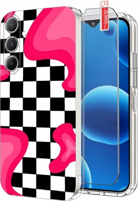 Obrázok produktu pre ETUI do Samsung A16 5G WZORY | WZMACNIANE CLEAR CASE + SZKŁO 9H