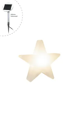 Produktbild von 8 seasons design 32349S, Leichte Dekorationsfigur, Weiß, Polyethylen, IP44, 1 Glühbirne(n), E27