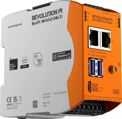 Produktbild von KUNBUS RevolutionPi Connect 4 PR100380 SPS-Erweiterungsmodul (PR100380)