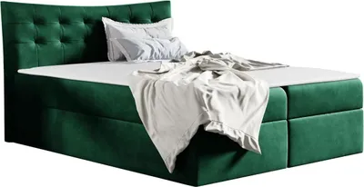 Immagine prodotto di MIRJAN24 Letto boxspring Havana, letto matrimoniale moderno con due contenitori, camera da letto letto matrimoniale (Kronos 19, dimensioni: 180x200 cm)