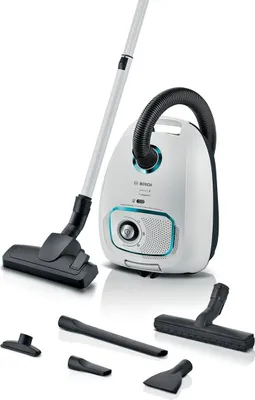 Produktbild von Bosch Serie 4 BGB41HYG1H white bagged vacuum cleaner