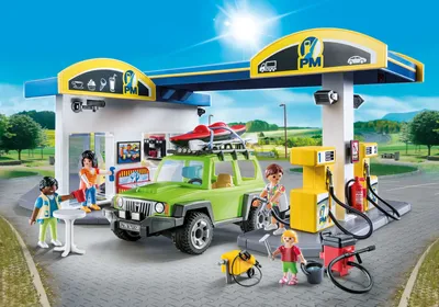 Produktbild von City Life 70201 Veľká čerpacia stanica pre deti od 4 rokov