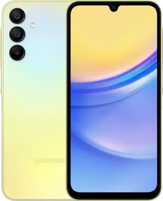 Produktbild von Samsung Galaxy A15 (A156) 5G 4/128GB ds Gelb