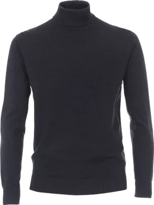 Produktbild von REDMOND Casual Herren Pullover Langarm Rollkragen Comfort Marine XXL