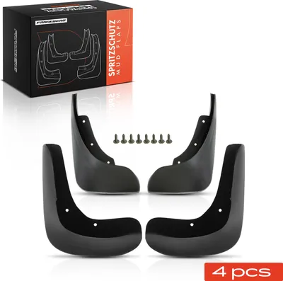 Image de Frankberg 4x Protections anti-projections avant et arrière pour VW Polo 9N_ 1.2L 1.4L 1.6L
