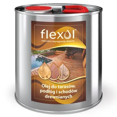 Obrázek produktu pro Olej na dřevěné terasové podlahy 2,5 l Flexol