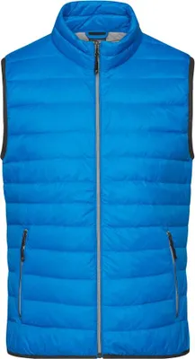 Produktbild von Leichte Daunenweste im klassischen Design cobalt/silver, Gr. XXL