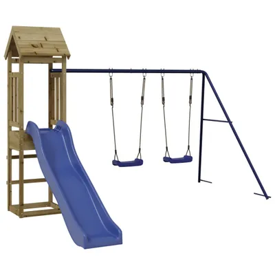 Image de Aire de jeux d'extérieur bois de pin imprégné