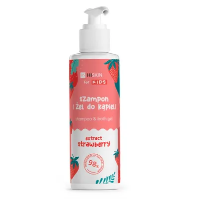 Obrázok produktu pre HiSkin Kids Szampon i żel do kąpieli Truskawka, 280ml