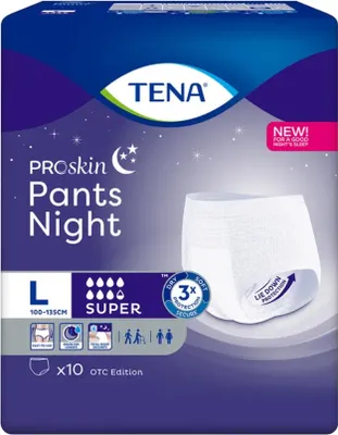 Produktbild von Tena Pants Night Super L bei Inkontinenz 10 St